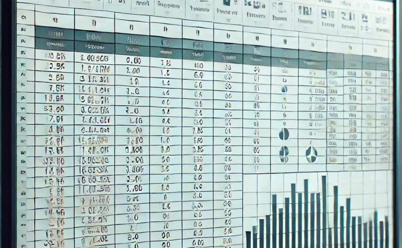 Digitale Beweismittel: Schlichte Vorlage von Excel-Datenblättern